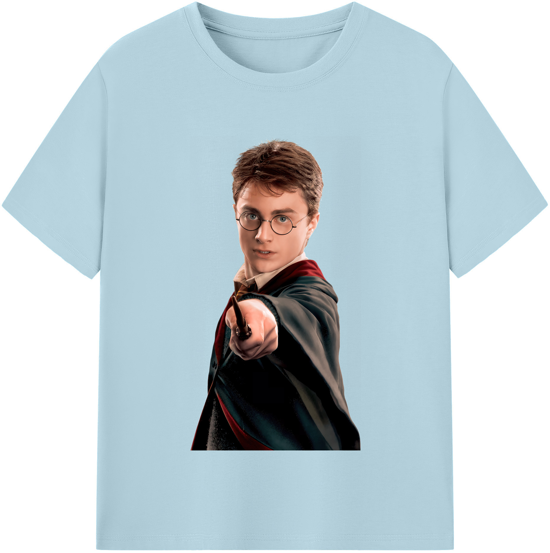 （画像用） Harry Potter ハリー・ポッターシリーズ 綿100％半袖Tシャツ（フロントプリント）